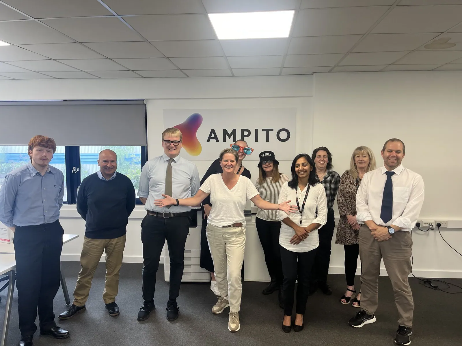 The objectsource and Ampito Group team in the office