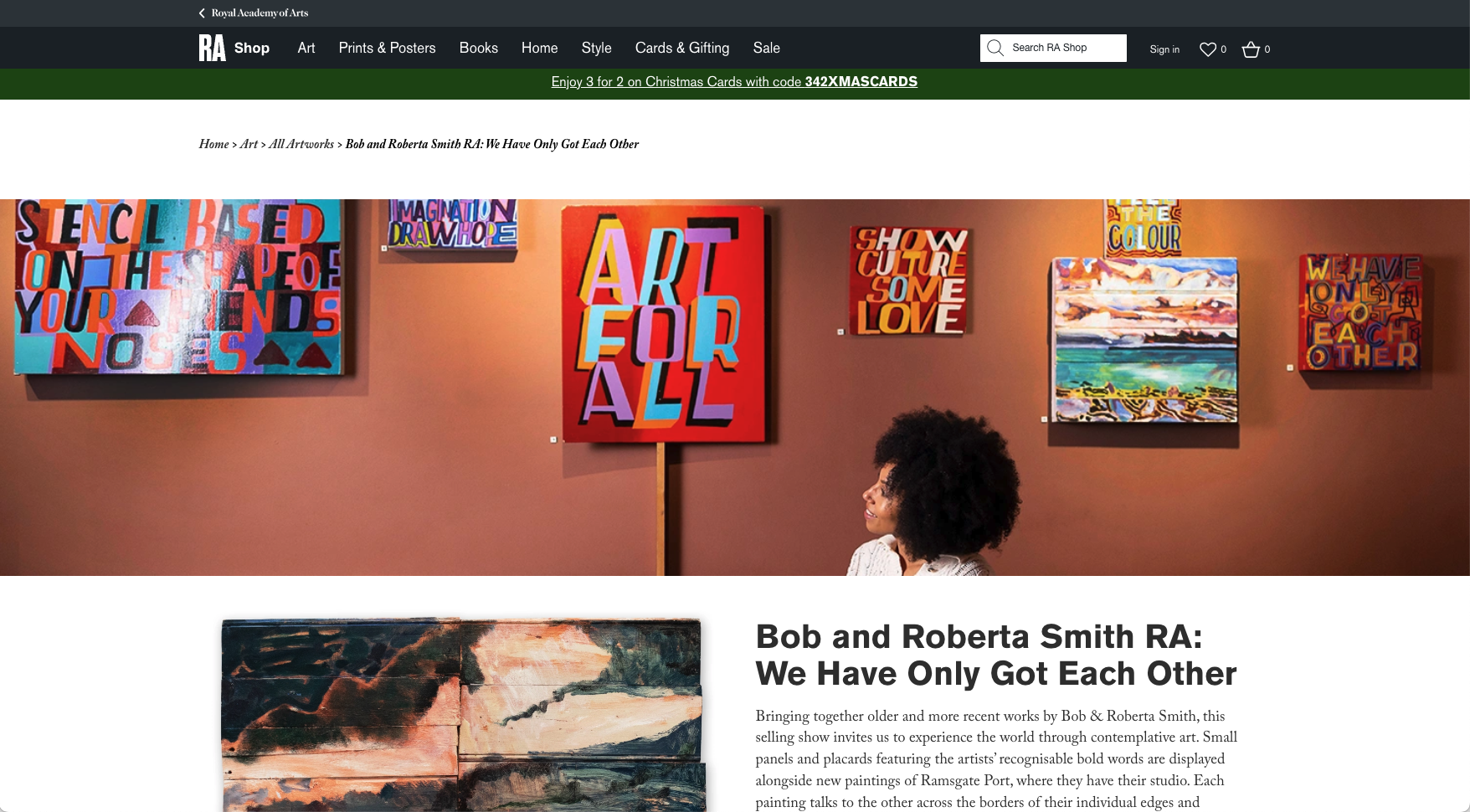 From masterpieces to master of online sales – How objectsource framed e-commerce growth for the Royal Academy of Arts 