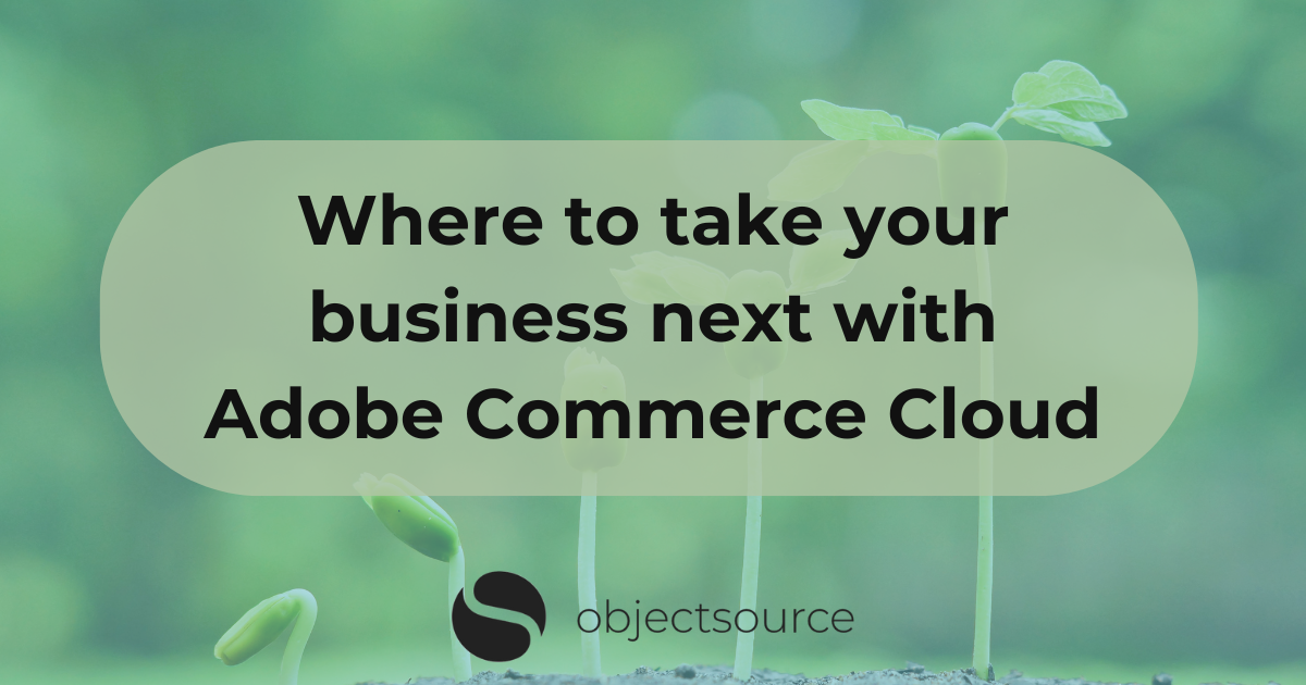 Where to take your business next with Adobe Commerce Cloud